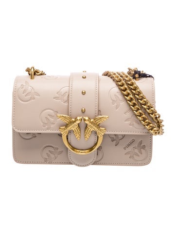 Pinko Leather Shoulder Bag