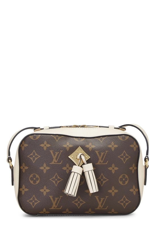 White Monogram Canvas Saintonge