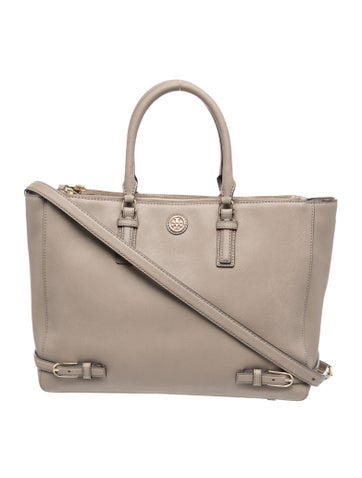 Leather Top Handle Bag