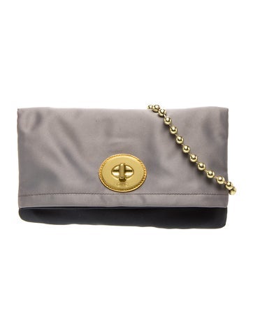 Coach Satin Shoulder Bag