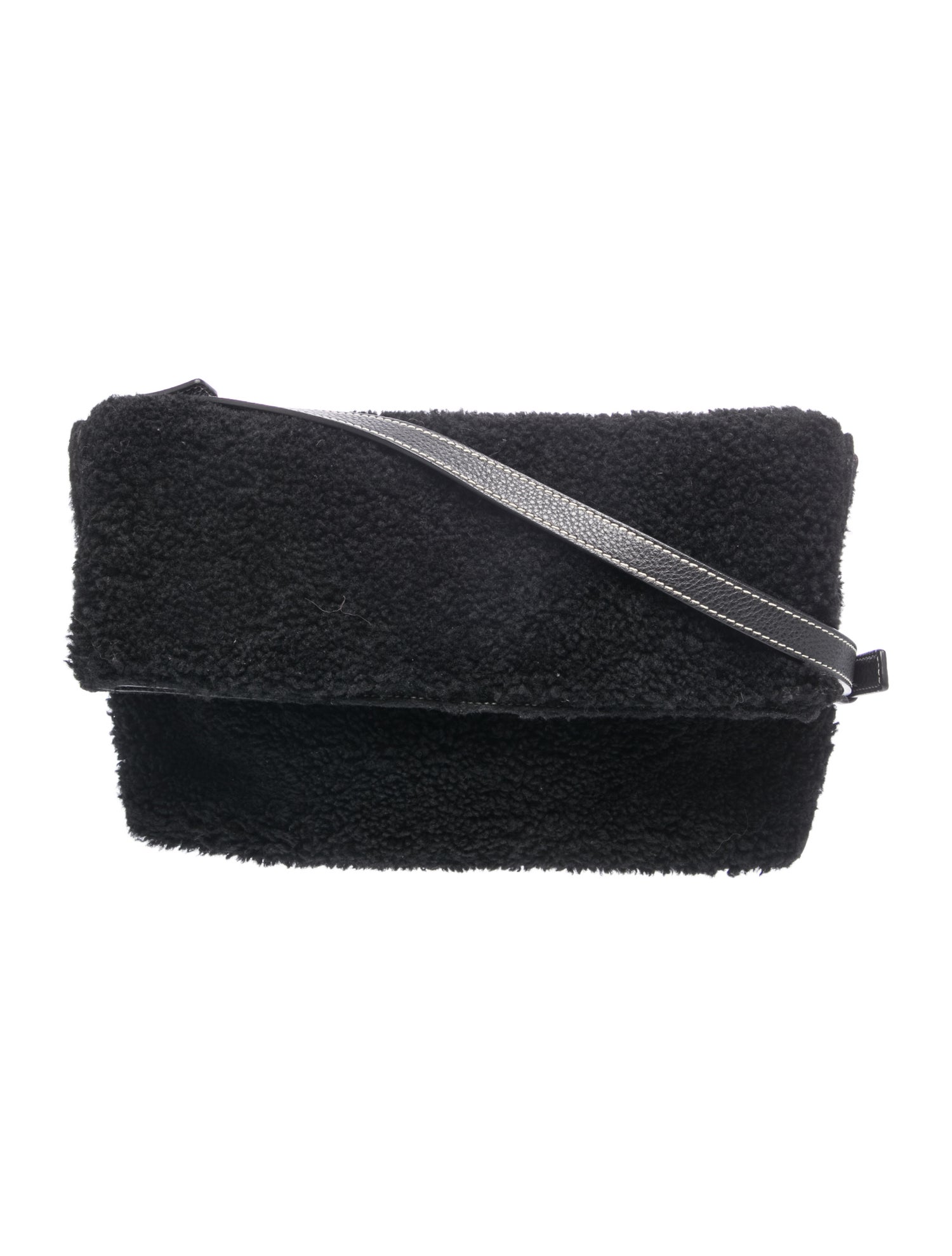Shearling Crossbody Bag