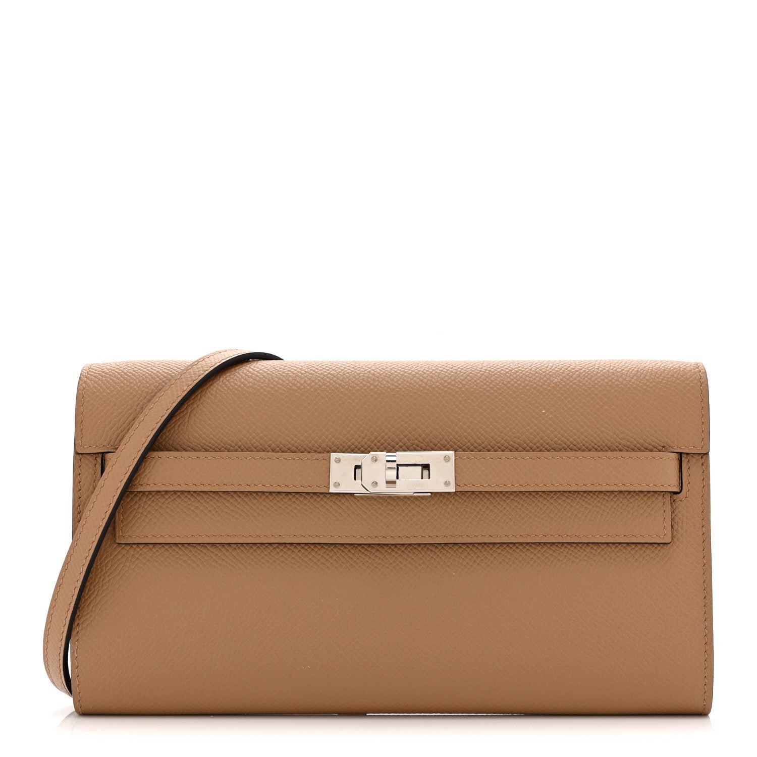 Hermes Epsom Verso Kelly Wallet To Go Chai Mauve Sylvestre