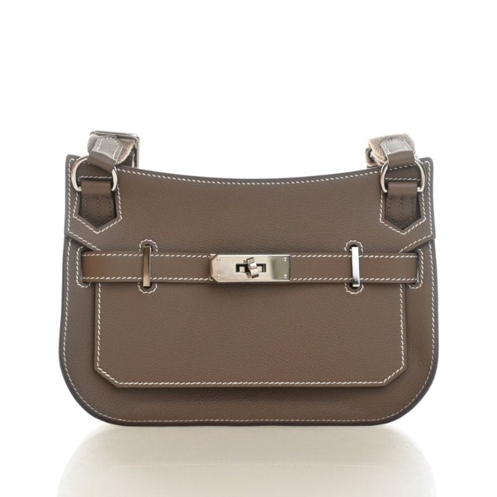 Hermes Etoupe Evercolor Jypsiere Mini