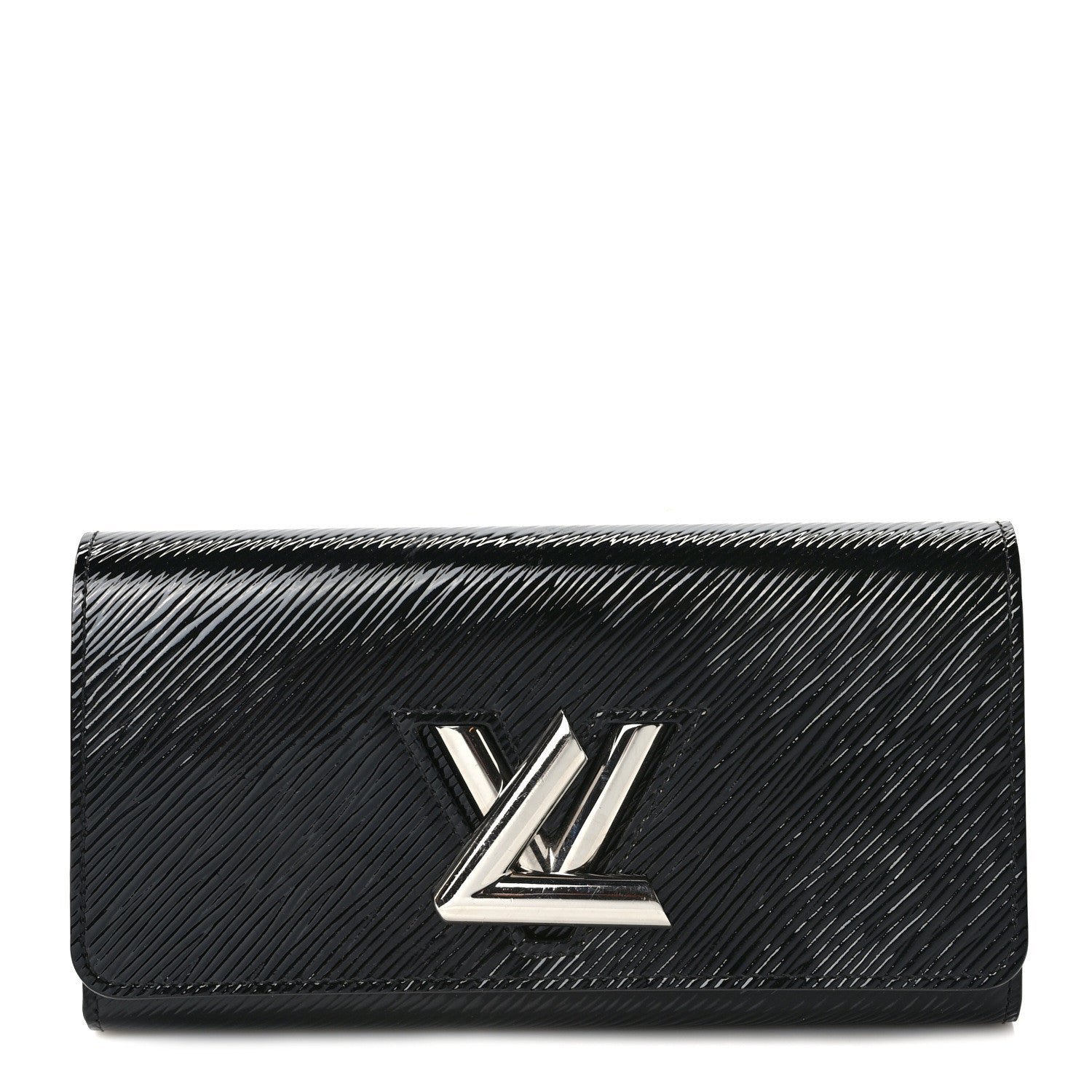 Louis Vuitton Electric Epi Twist Wallet Black