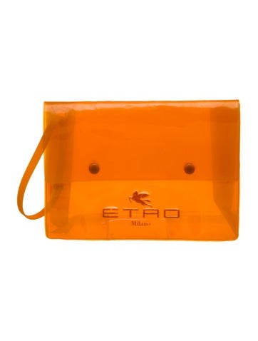 Etro PVC Clutch