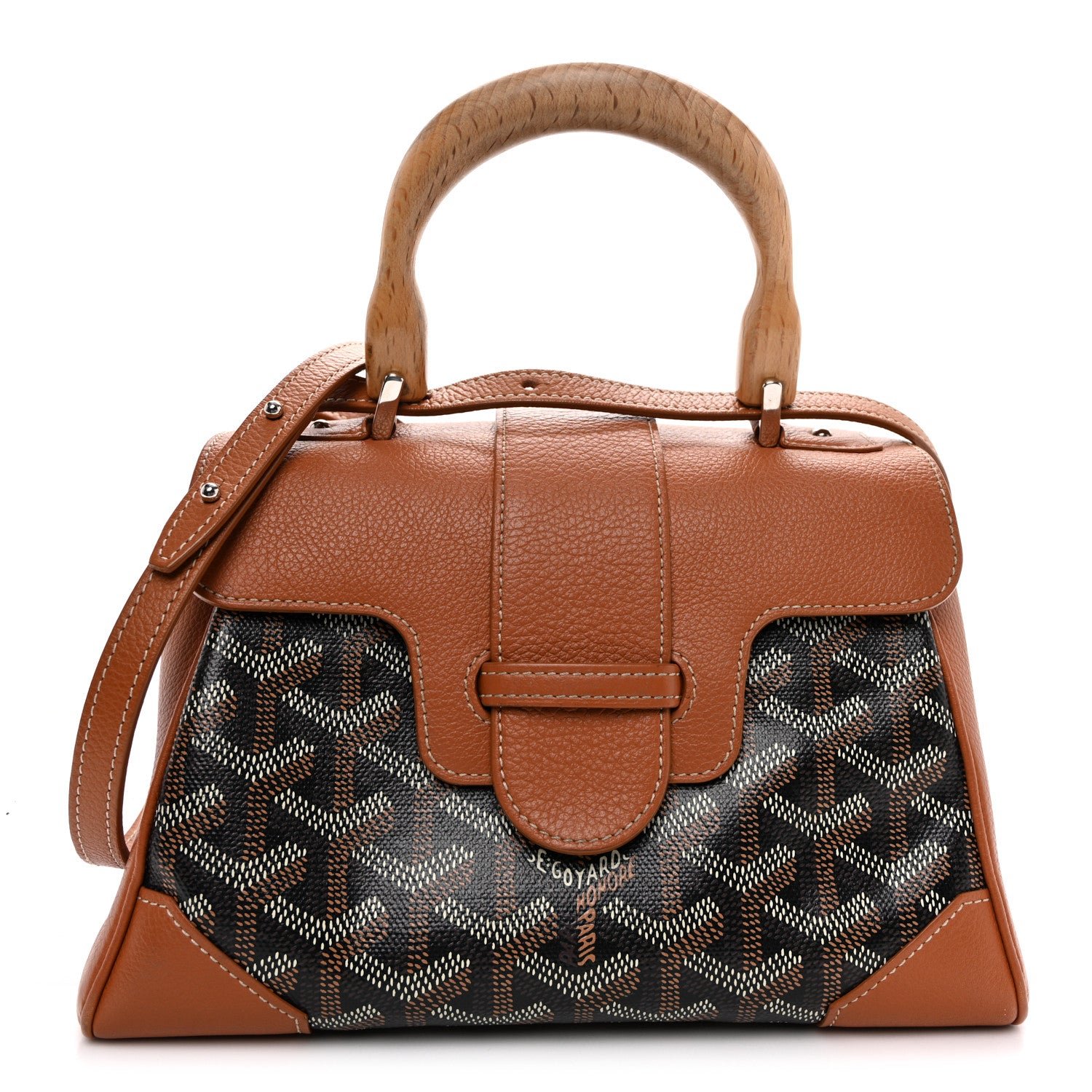Goyard Goyardine Mini Saigon Black Gold