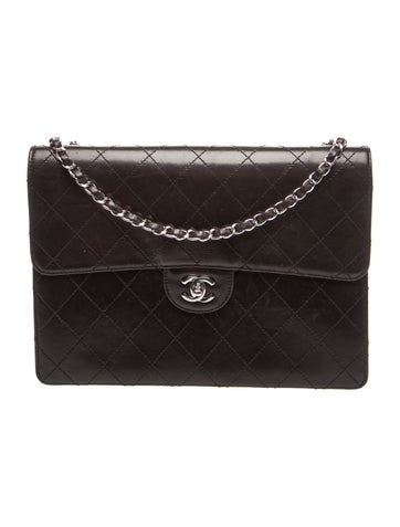 Jumbo Square Single Flap Bag