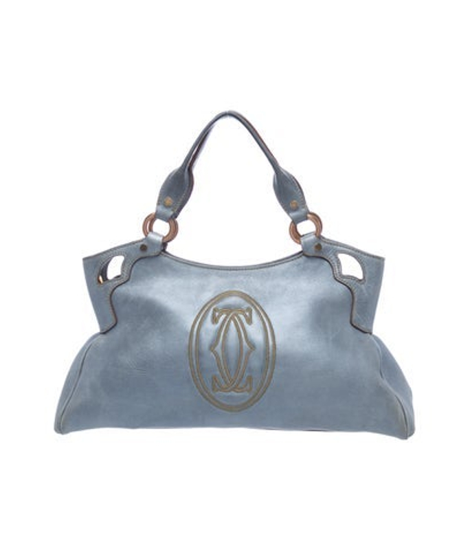 Cartier Leather Top Handle Bag