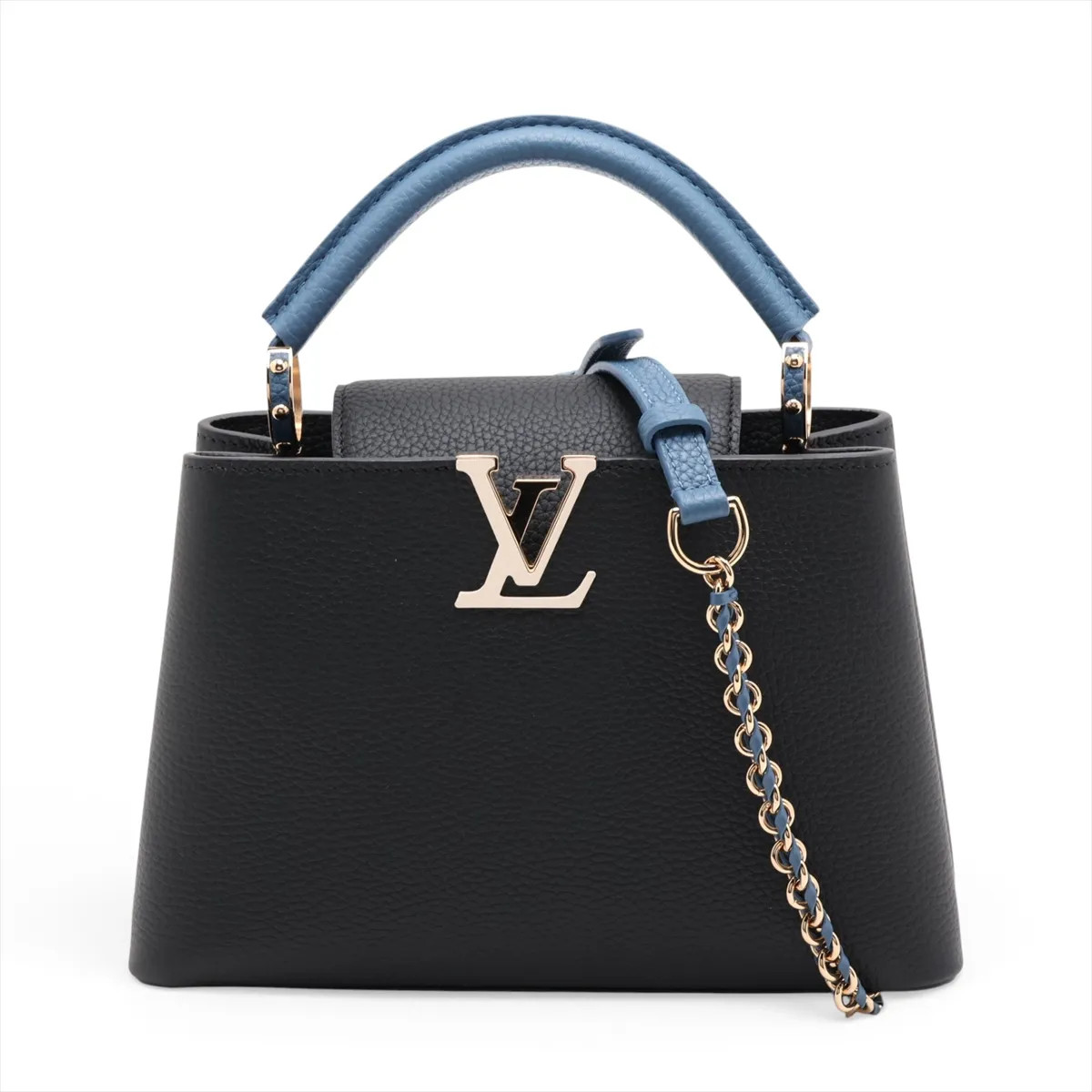 Louis Vuitton Parnassea Capucines BB M59653 Black There was an RFID response