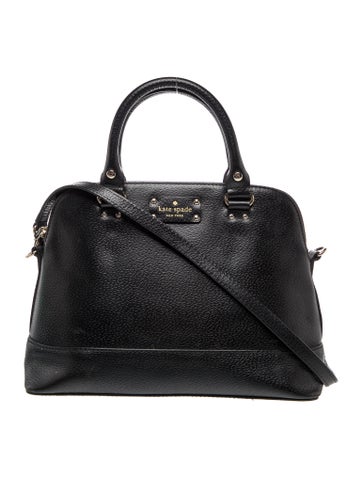 Leather Top Handle Bag