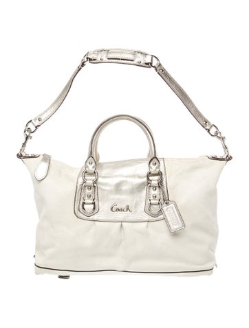 Leather Top Handle Bag