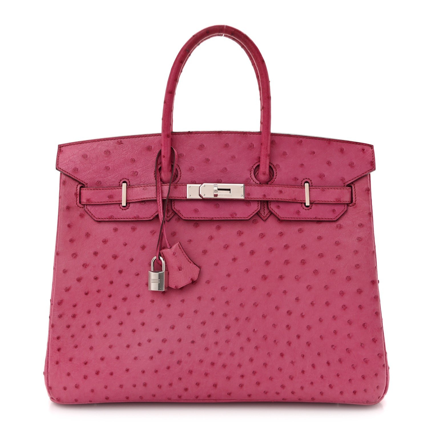 Hermes Ostrich Birkin 35 Fuchsia