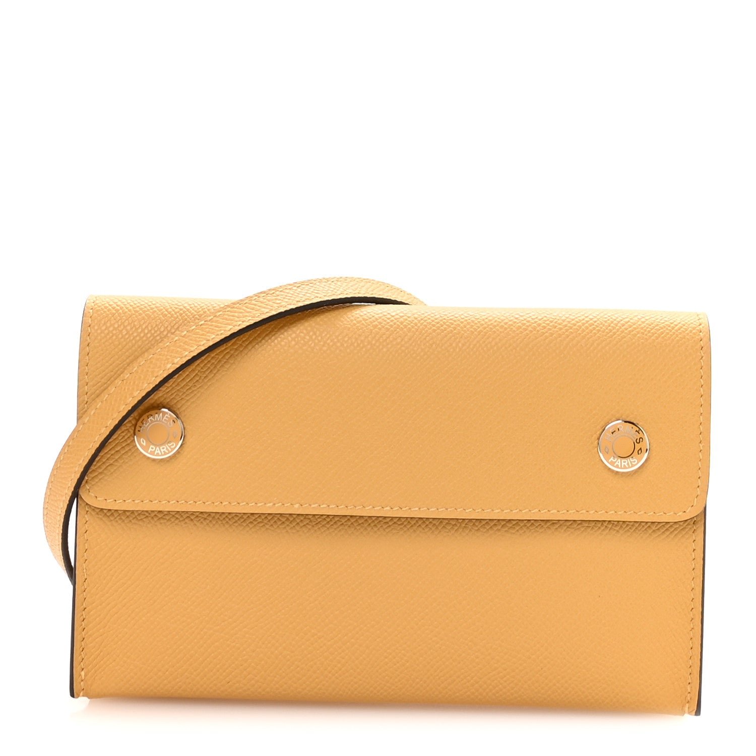 Hermes Epsom Hermesnap Wallet Paille