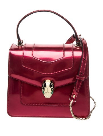Leather Serpenti Forever Small