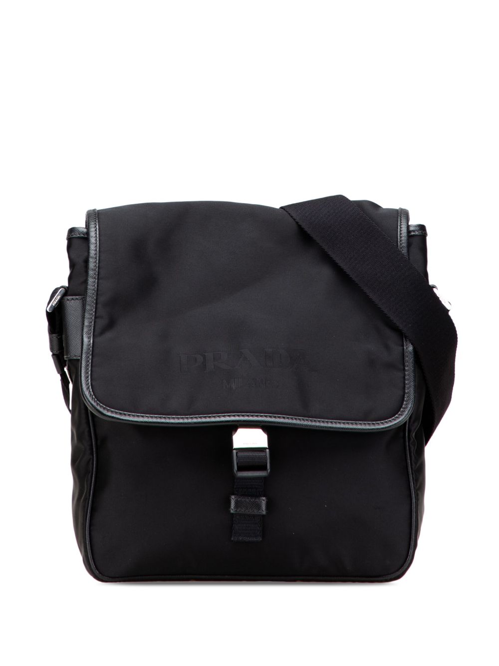 2000-2025 Tessuto Buckle Messenger Bag crossbody bag