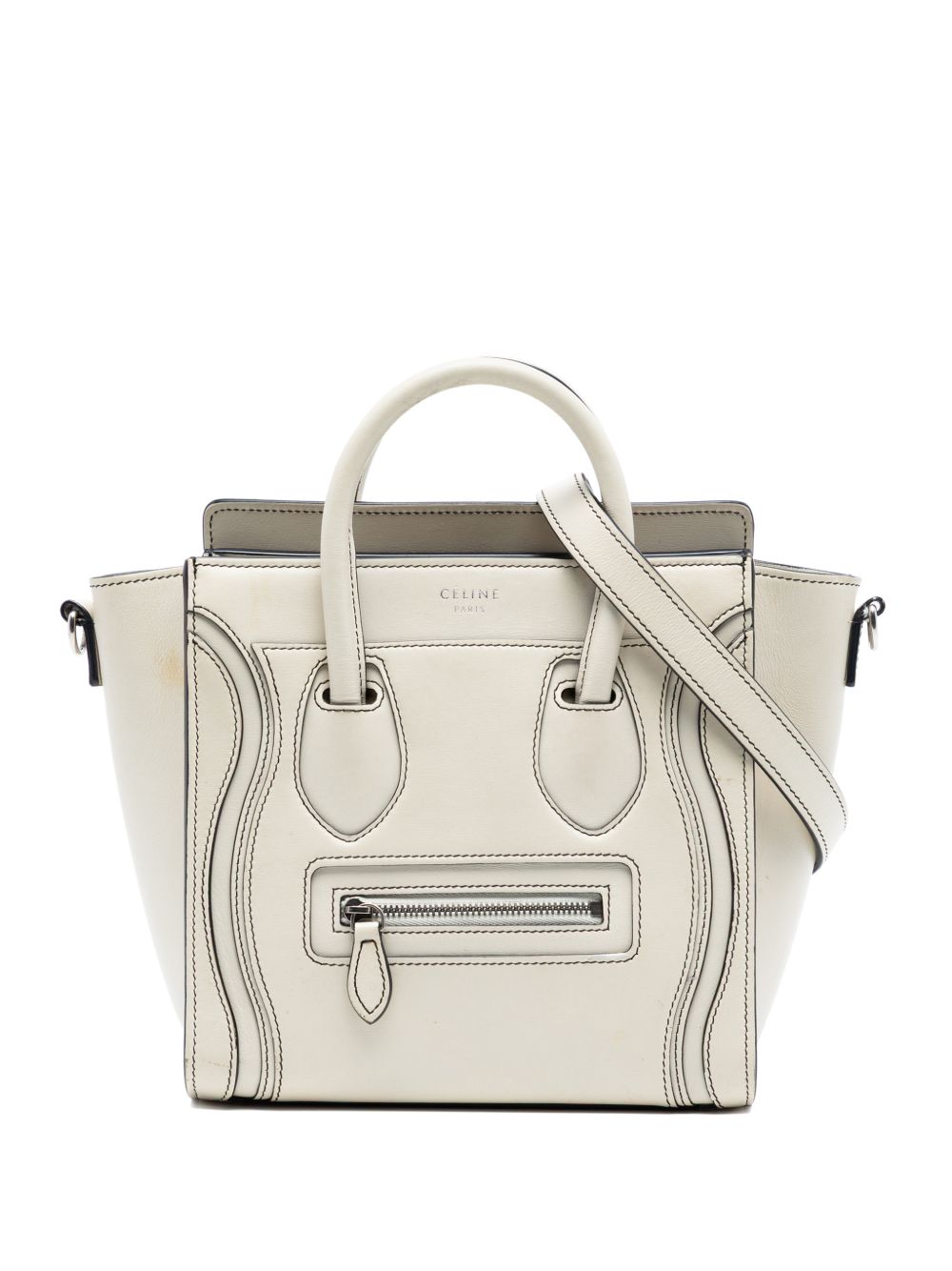 Celine 2016 Nano Leather Luggage Tote satchel
