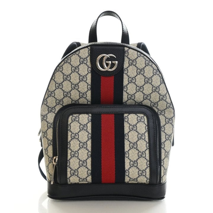 Gucci Small GG Supreme Ophidia Backpack