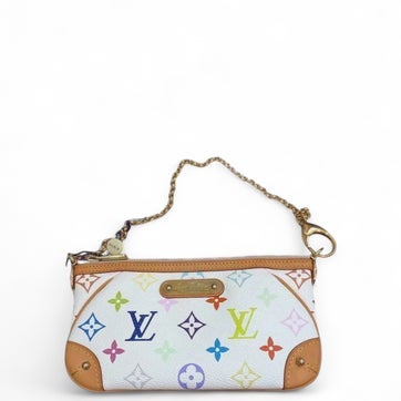 Coated Canvas Pochette Milla MM