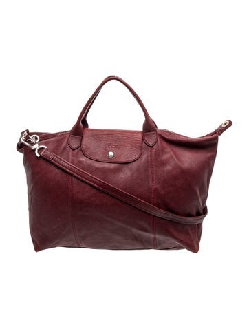 Leather Top Handle Bag