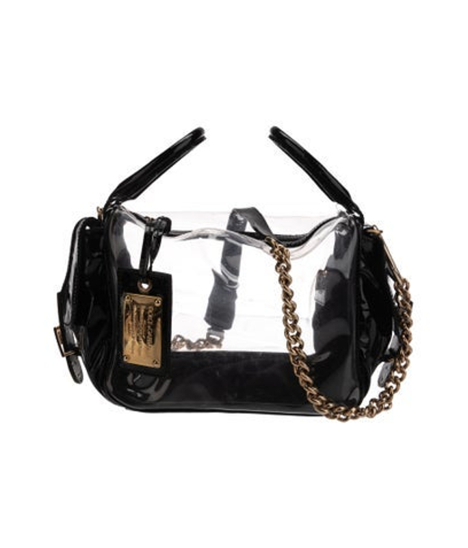 Dolce & Gabbana Gabbana Patent Leather Top Handle Bag