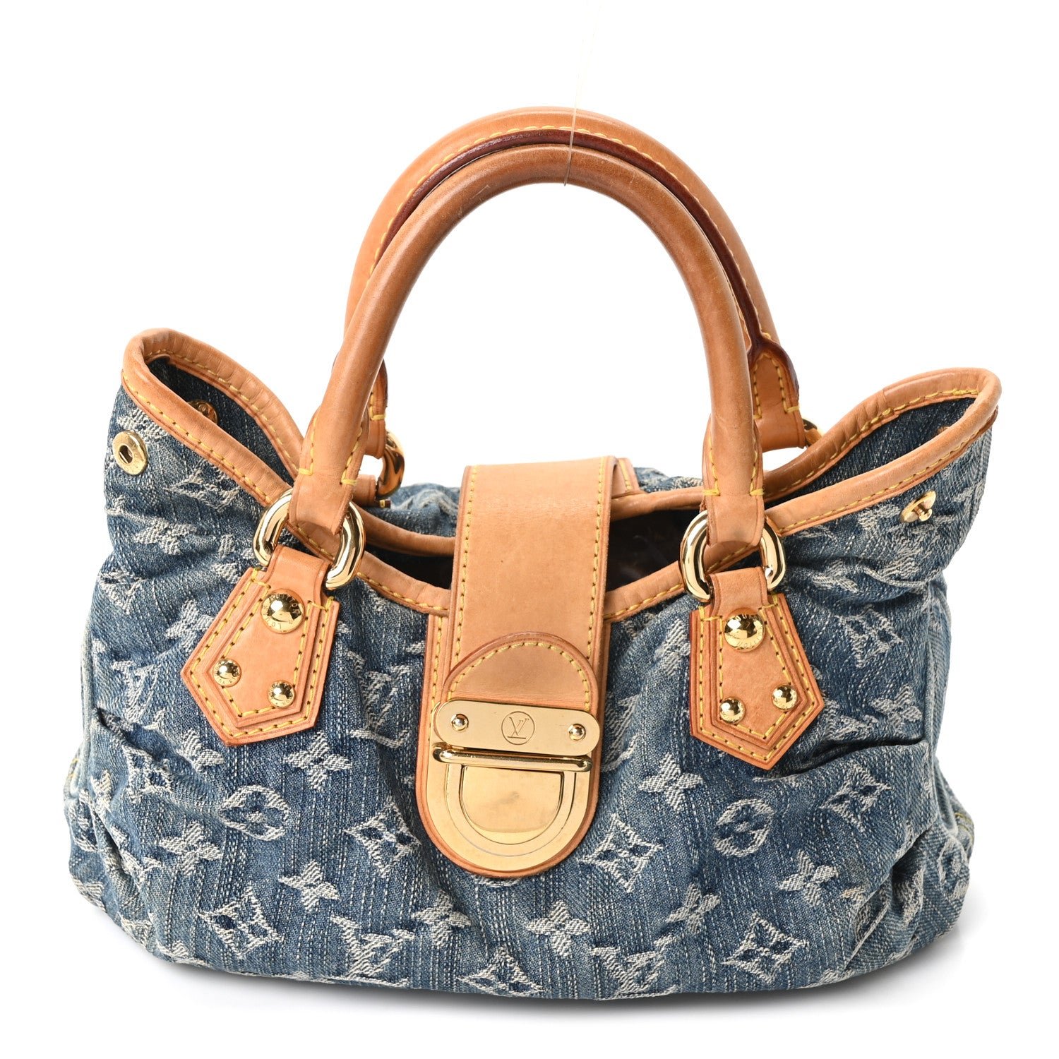 Louis Vuitton Monogram Denim Pleaty Blue