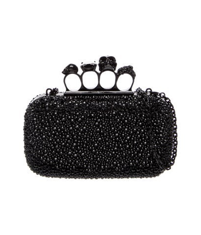 Alexander McQueen Mcqueen Crystal Minaudiere