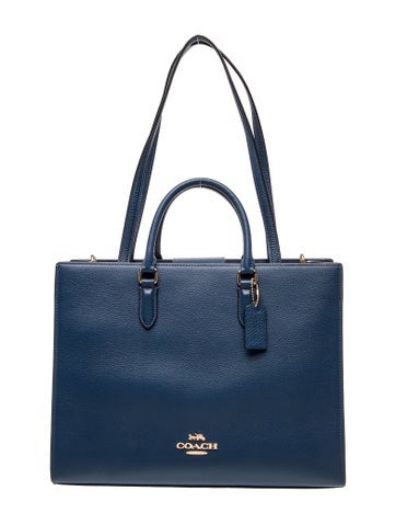 Leather Top Handle Bag w/ Tags