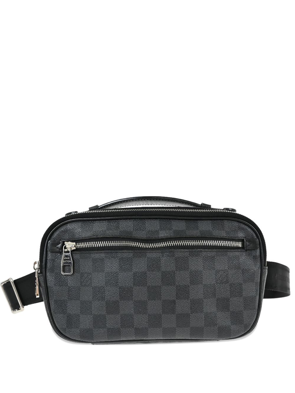2013 Ambler Damier Graphite belt bag