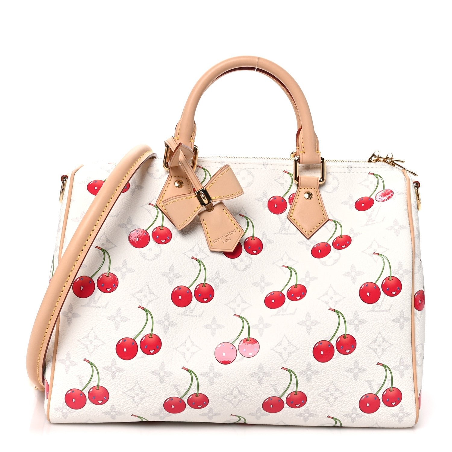 Louis Vuitton LV X TM Monogram Cerises Speedy Soft Bandouliere 30