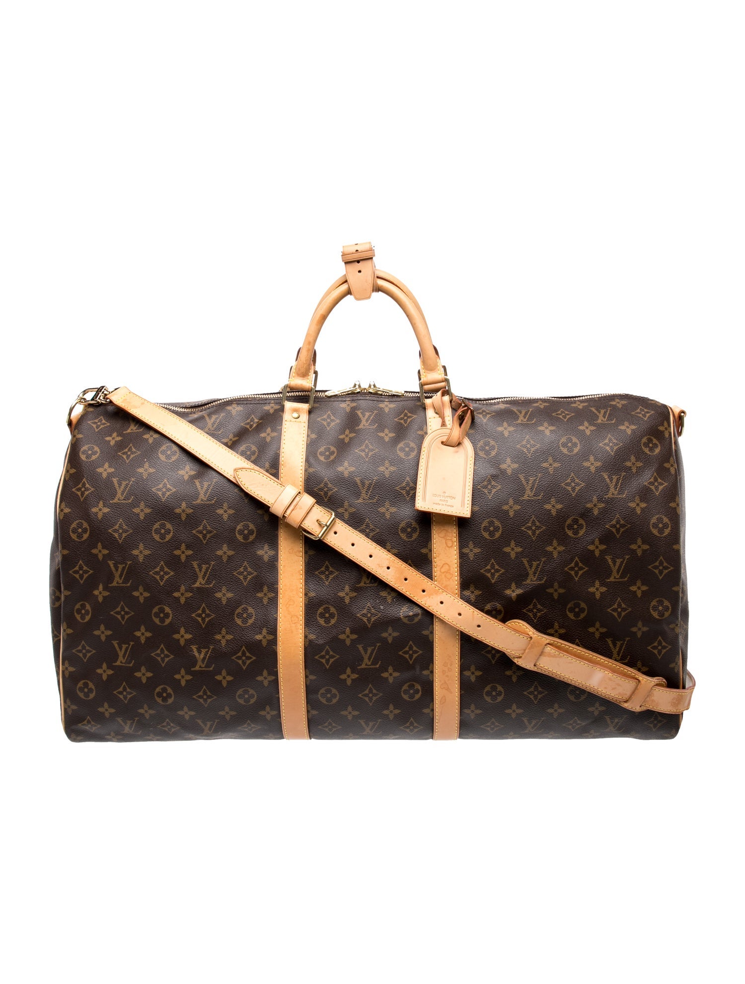 LV Monogram Keepall Bandouliere 60 Vintage