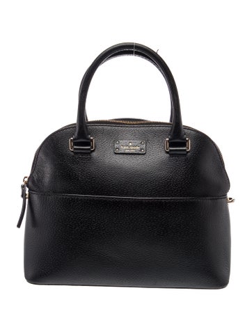 Leather Top Handle Bag