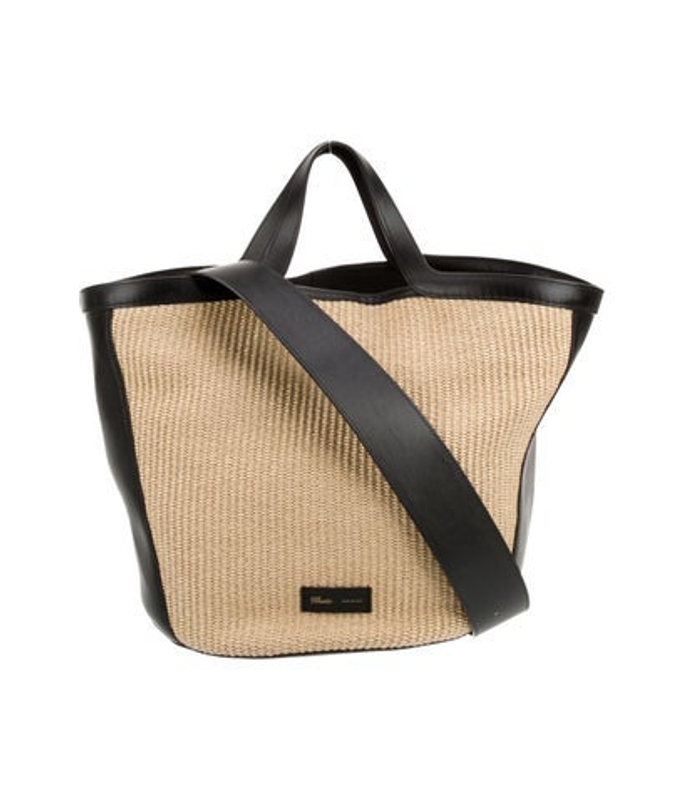 Khaite Raffia Bucket Bag