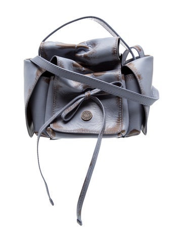 Leather Top Handle Bag