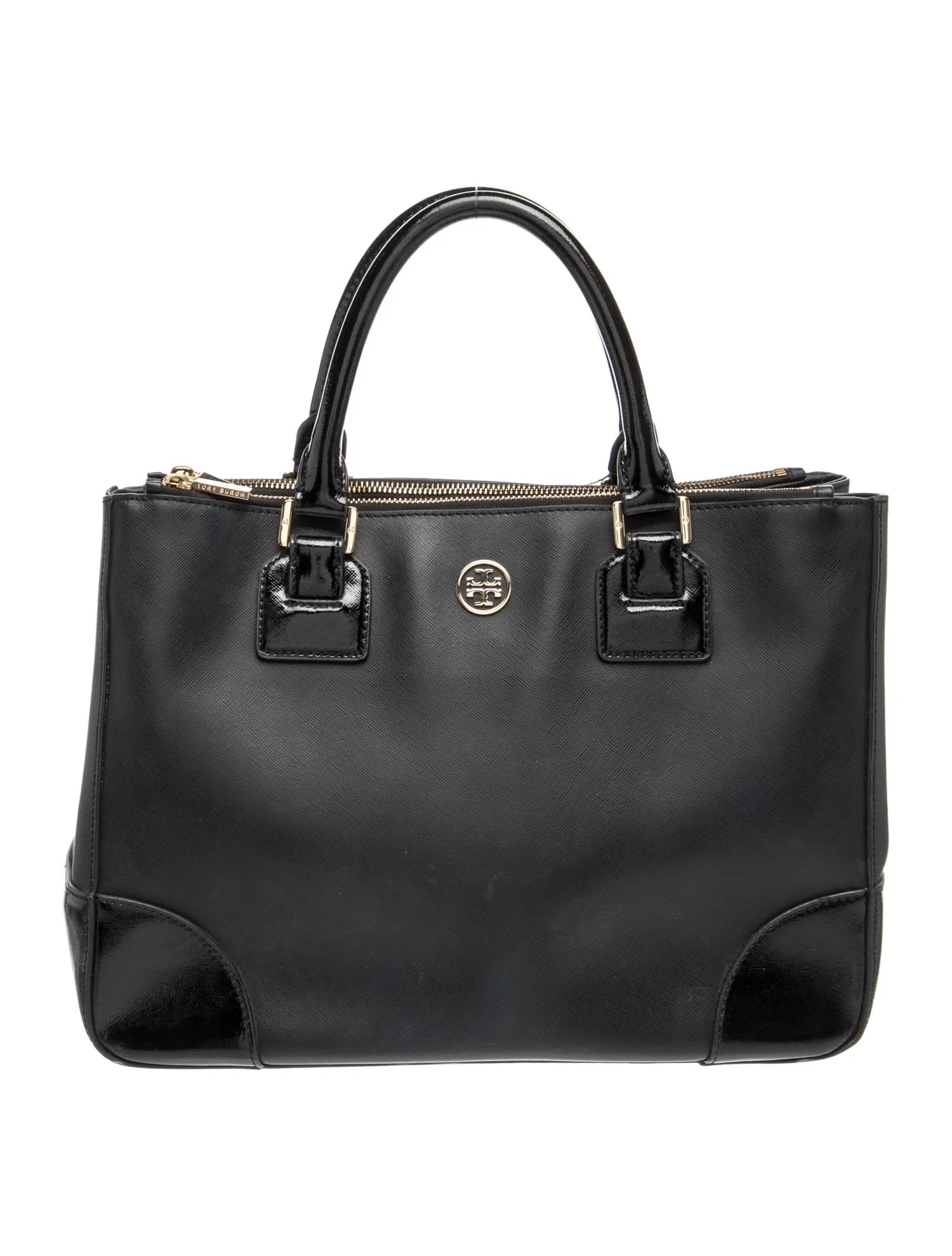 Leather Top Handle Bag