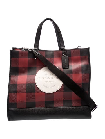 Coach Leather Messenger Bag
