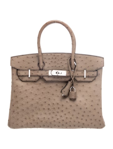 Ostrich Birkin 30