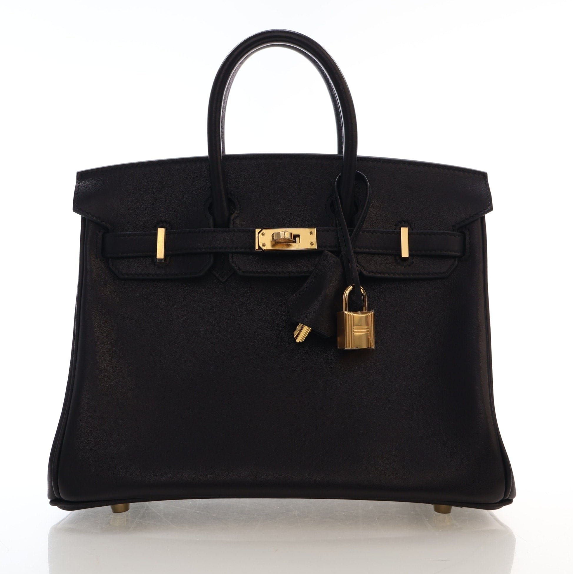 Hermes Black Volupto Birkin 25
