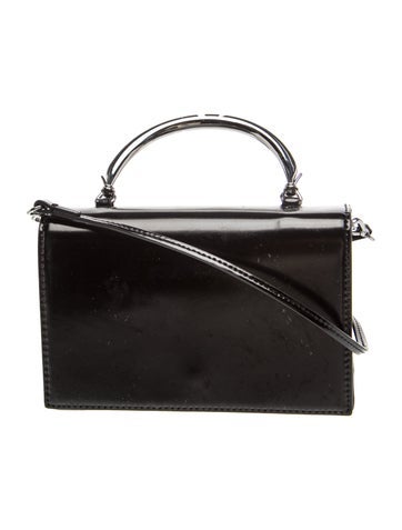Leather Top Handle Bag