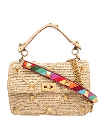 Rockstud Top Handle Bag