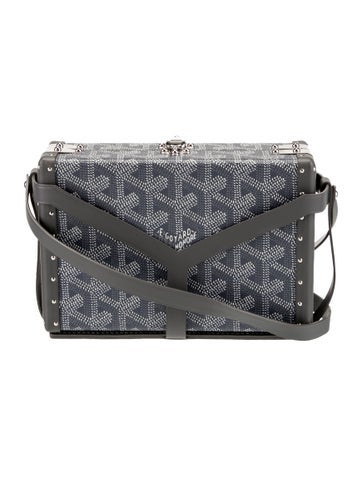 Goyard Goyardine Minaudière Trunk Bag