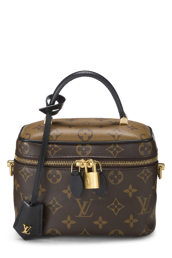 Louis Vuitton Monogram Reversed Canvas Vanity Case PM