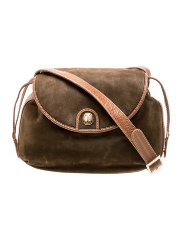 Suede Crossbody Bag Medium Vintage