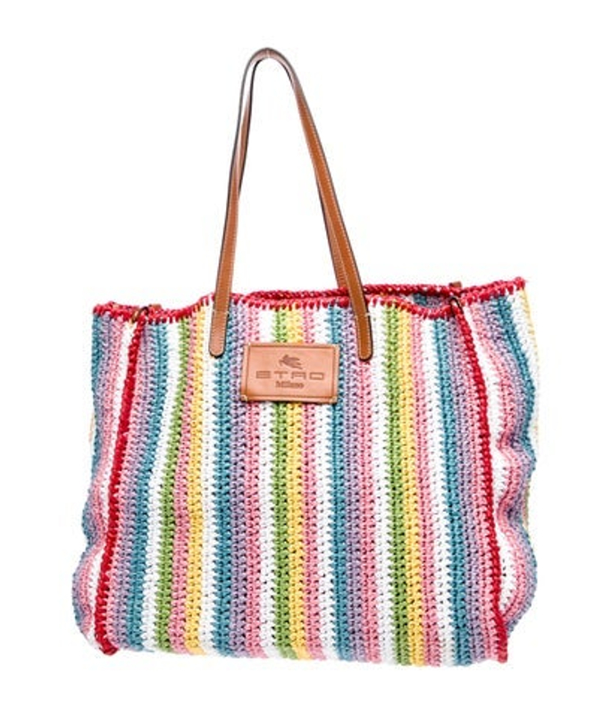 Etro Raffia Tote
