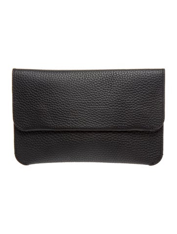 Cuyana Leather Clutch