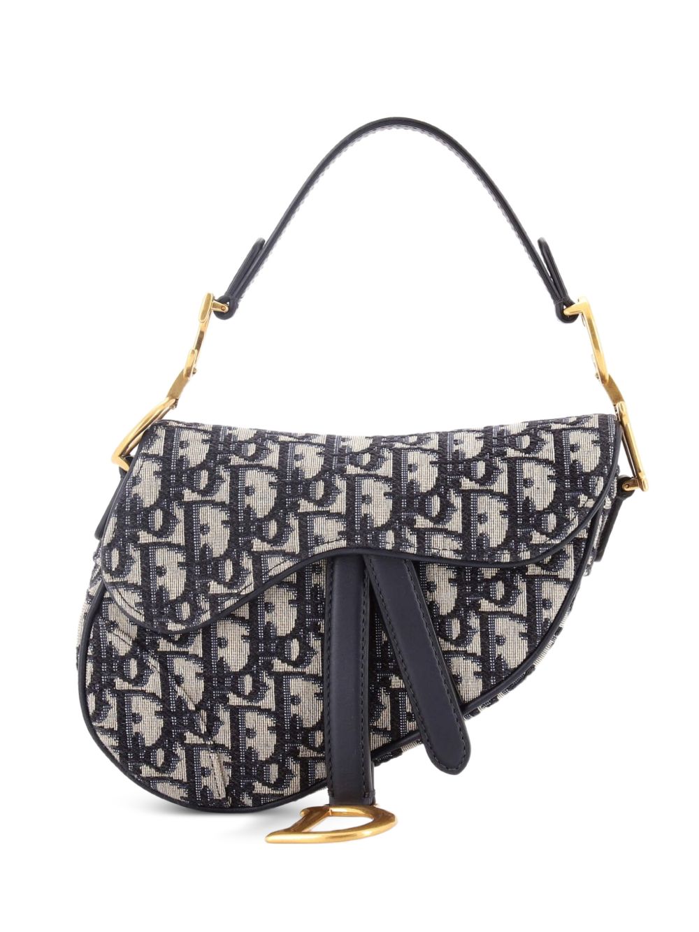 Saddle Handbag Oblique Canvas Mini shoulder bag