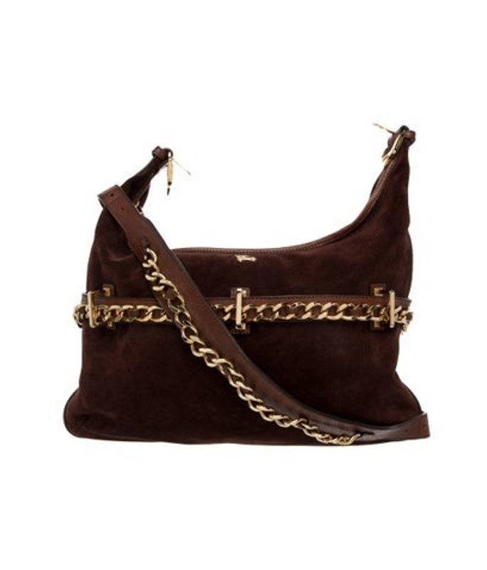Burberry Suede Hobo