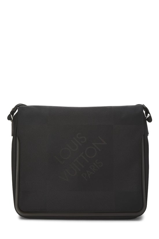 Black Damier Geant Messenger NM