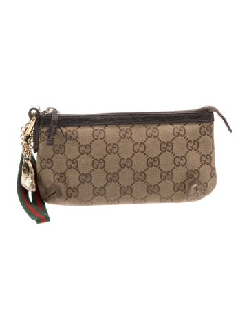 GG Canvas Clutch