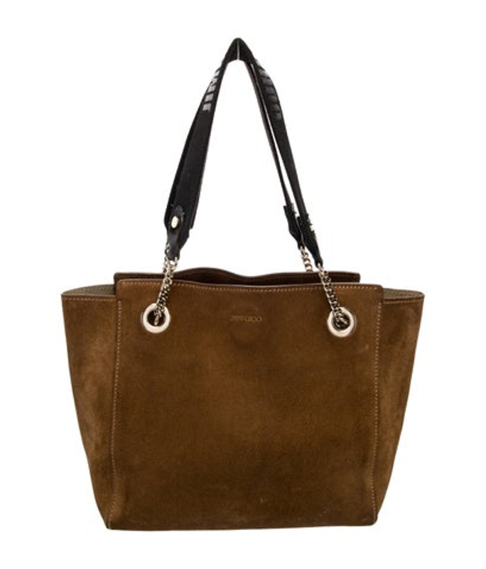 Jimmy Choo Choo Suede Shoulder Bag