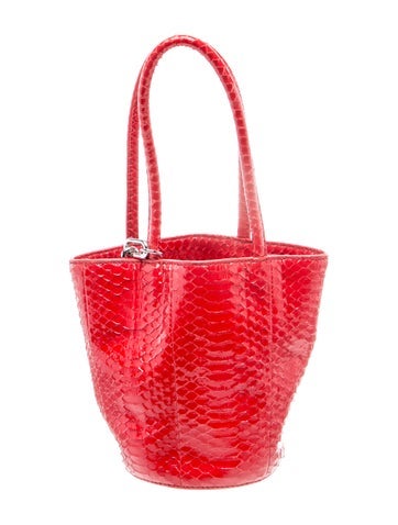 Alexander Wang Python Top Handle Bag